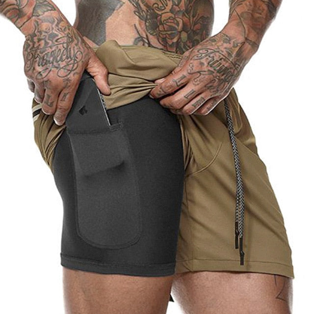 DualFit 2-in-1 Compression Training Shorts