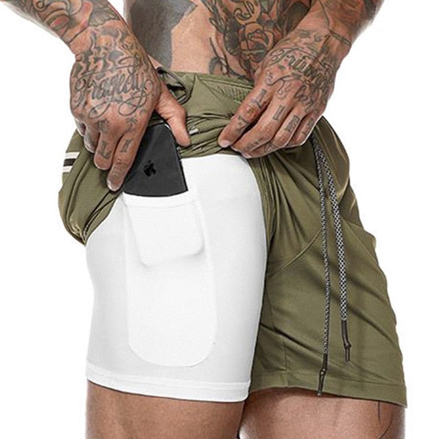 DualFit 2-in-1 Compression Training Shorts